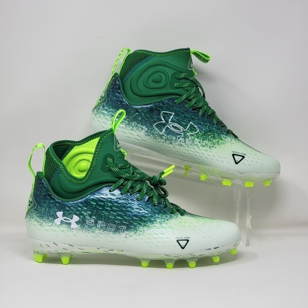 Under Armour Spotlight Lux MC 2.0 Football Cleats 3025082-301 Men's Size 9.5 New